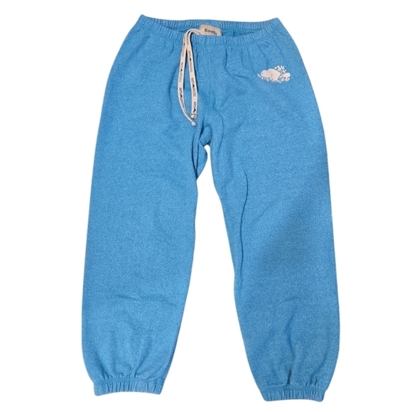ROOTS AQUA SWEATPANTS. SIZE SMALL. - Picture 1 of 6